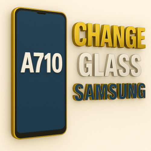 ال‌سی‌دی چنج گلس Samsung Galaxy  A710