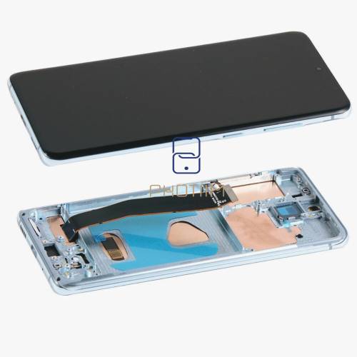 خرید LCD چنج گلس سامسونگ S20 کیفیت اورجینال، قیمت اقتصادی