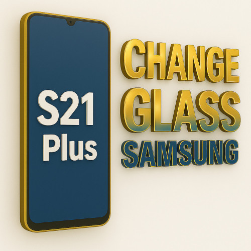 ال‌سی‌دی چنج گلس اورجینال Samsung Galaxy S21 Plus  از بازرگانی قطعات موبایل فوتیم