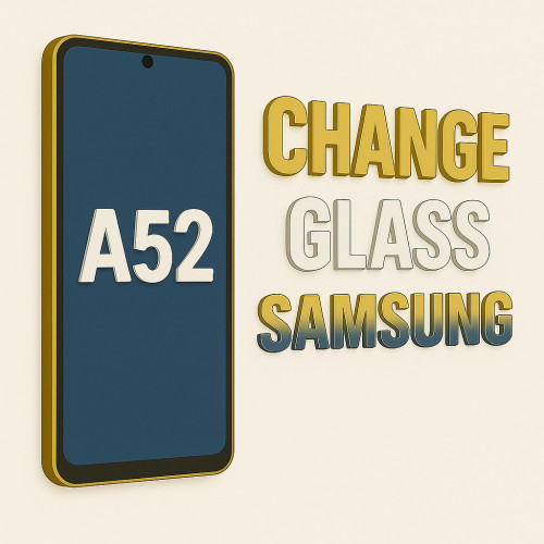 ال‌سی‌دی چنج گلس Samsung Galaxy A52