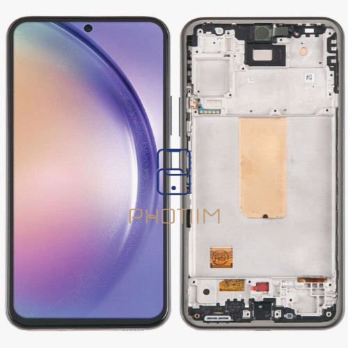 LCD چنج گلس سامسونگ A54 – نمایشگر اصلی با شیشه تعویض شده و تاچ دقیق