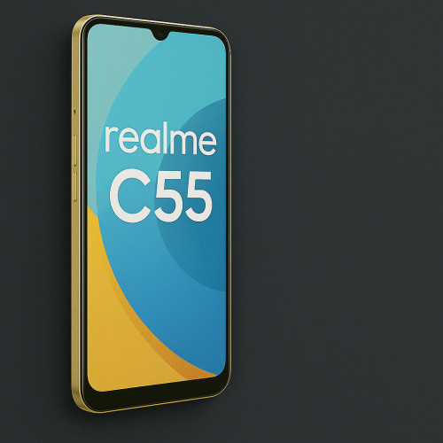 تاج و ال‌سی‌دی ریلمی  REALME C55