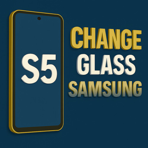ال‌سی‌دی چنج گلس Samsung Galaxy  S5