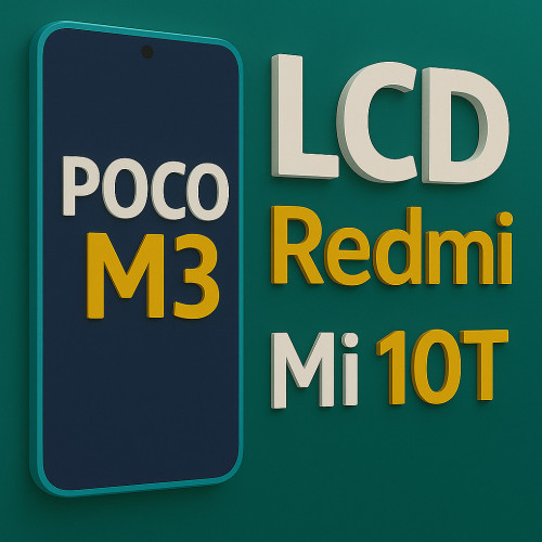 تاچ و ال سی دی شیائومی XIAOMI  POCO m3 redmi-MI 10T