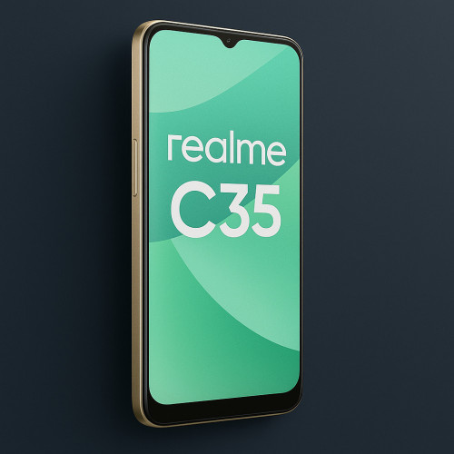 تاج و ال‌سی‌دی ریلمی  REALME  C35